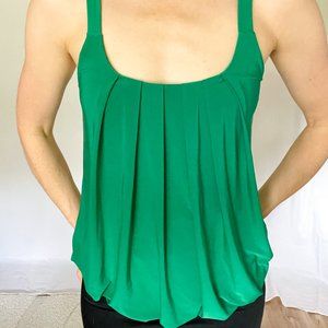 The Limited Green Draped Strappy Cami Tank Top